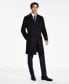 ფოტო #1 პროდუქტის Men's Addison Wool-Blend Trim Fit Overcoat