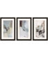 Фото #1 товара Paragon Argentum Framed Wall Art Set of 3, 33" x 21"