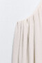 Фото #8 товара Платье миди асимметричного кроя ZARA