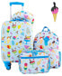 ფოტო #9 პროდუქტის Kid's Hard Side Carry-On Spinner 5 Piece Luggage Set