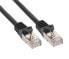 Фото #1 товара InLine Patch Cable U/UTP Cat.5e black 0.5m