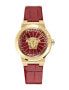 Фото #1 товара Versace Damen Armbanduhr 38 mm Armband Leder MEDUSA INFINITE