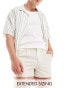 Фото #1 товара ASOS DESIGN pleated chino short in stone