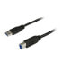 Synergy 21 S215303 - 5 m - USB A - USB B - USB 3.2 Gen 1 (3.1 Gen 1) - Male/Male - Black