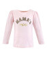 ფოტო #9 პროდუქტის Baby Girls Long Sleeve T-Shirts, Leopard Mamas Mini