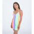 HURLEY Rainbow Ombre Sleeveless Short Dress