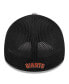 Фото #4 товара Men's Gray San Francisco Giants Pipe 39THIRTY Flex Hat