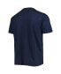ფოტო #4 პროდუქტის Men's Navy Seattle Kraken Richmond Wordmark T-shirt