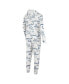 Фото #2 товара Тип товара: Пижама Бренд: Concepts Sport Модель: Пижама мужская Concepts Sport Indianapolis Colts белая с принтом, полный молнией, капюшоном "Docket Union"