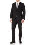 Фото #1 товара Nick Graham 300964 Men's Slim Fit Stretch Finished Bottom Suit, Black, 44 Short