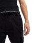 Фото #5 товара Calvin Klein Jeans badge cargo shorts in black