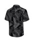 Фото #1 товара Men's Black Las Vegas Raiders Sport Vine Line Button-Down Shirt