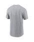 Фото #2 товара Men's Gray Dallas Cowboys 2023 NFL Playoffs Iconic T-shirt