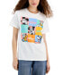 ფოტო #1 პროდუქტის Juniors' Friends of Mickey Graphic T-Shirt