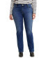 ფოტო #1 პროდუქტის Trendy Plus Size Classic Straight Leg Jeans