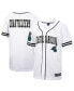 Фото #1 товара Men's White Coastal Carolina Chanticleers Free-Spirited Full-Button Baseball Jersey