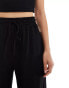 ONLY wide leg trouser co-ord in black