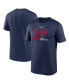 Фото #1 товара Men's Navy Minnesota Twins 2023 Postseason Authentic Collection Dugout T-shirt