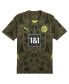 Фото #3 товара Men's Olive Borussia Dortmund 2024/25 Replica Short Sleeve Goalkeeper Jersey