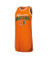 ფოტო #2 პროდუქტის Women's Orange Miami Hurricanes Tank Nightshirt