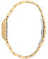 ფოტო #2 პროდუქტის Eco-Drive Women's Bianca Gold-Tone Stainless Steel Bracelet Watch 28mm