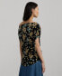 ფოტო #2 პროდუქტის Women's Floral Off-The-Shoulder Top