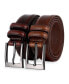Фото #1 товара Men's Dual Loop Leather Belt, 2 pack
