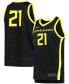 ფოტო #1 პროდუქტის Men's #21 Black Oregon Ducks Team Replica Basketball Jersey