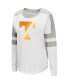 ფოტო #3 პროდუქტის Women's White Tennessee Volunteers Trey Dolman Long Sleeve T-shirt