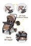 Фото #91 товара Babycare Combo Maxi Pro Çift Yönlü Bebek Arabası Gri