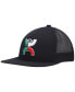 ფოტო #2 პროდუქტის Men's Black Boquillas Trucker Snapback Hat