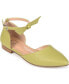 ფოტო #1 პროდუქტის Women's Vielo Bow Ankle Strap Flats