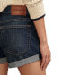 ფოტო #3 პროდუქტის Women's Ava Mid Rise Denim Shorts