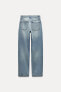 TRF STRAIGHT-LEG MID-RISE JEANS