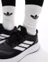 Фото #4 товара adidas Running RunFalcon trainers in black and white