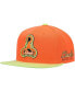 Фото #2 товара Men's Orange San Jose Earthquakes Historic Logo Since '96 Two-Tone Snapback Hat