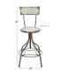 Iron and Metal Retro Bar Chair