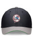 Men's Navy/Gray New York Yankees Cooperstown Collection Rewind swoosh flex Performance Hat