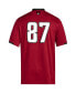 ფოტო #2 პროდუქტის Men's #87 Red NC State Wolfpack Premier Jersey