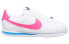 Фото #3 товара Кроссовки Nike Cortez Basic SL ГС бело-розово-голубые