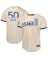 Big Boys and Girls Mookie Betts Cream Los Angeles Dodgers 2024 City Connect Limited Player Jersey Бежевый, Small - фото #1