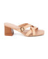 ფოტო #2 პროდუქტის Fantasia Women's Burnished Sandal