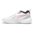 Фото #3 товара Puma Playmaker Pro Plus Basketball Mens White Sneakers Athletic Shoes 37915601