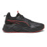 Фото #1 товара Puma Sf RsX Lace Up Mens Black Sneakers Casual Shoes 30781801