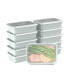 Фото #1 товара Food Prep 1-Compartment Food Storage Containers, Pack of 10