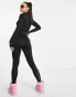 Фото #2 товара Threadbare Tall Ski base layer high neck long sleeve top and leggings set in black