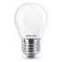 Фото #1 товара Лампа светодиодная Philips сферическая E 6,5 Вт E27 806 люмен 4,5 x 7,8 см (4000 K)