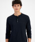 Фото #3 товара Men's Long-Sleeve Raglan Shirt, Created for Macy's