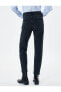 Фото #38 товара Mom Kot Pantolon Esnek Slim Fit Standart Bel Cepli Pamuklu - Mom Jeans