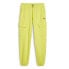 Puma Dare To Relaxed Cargo Sweatpants Womens Yellow Casual Athletic Bottoms 6242